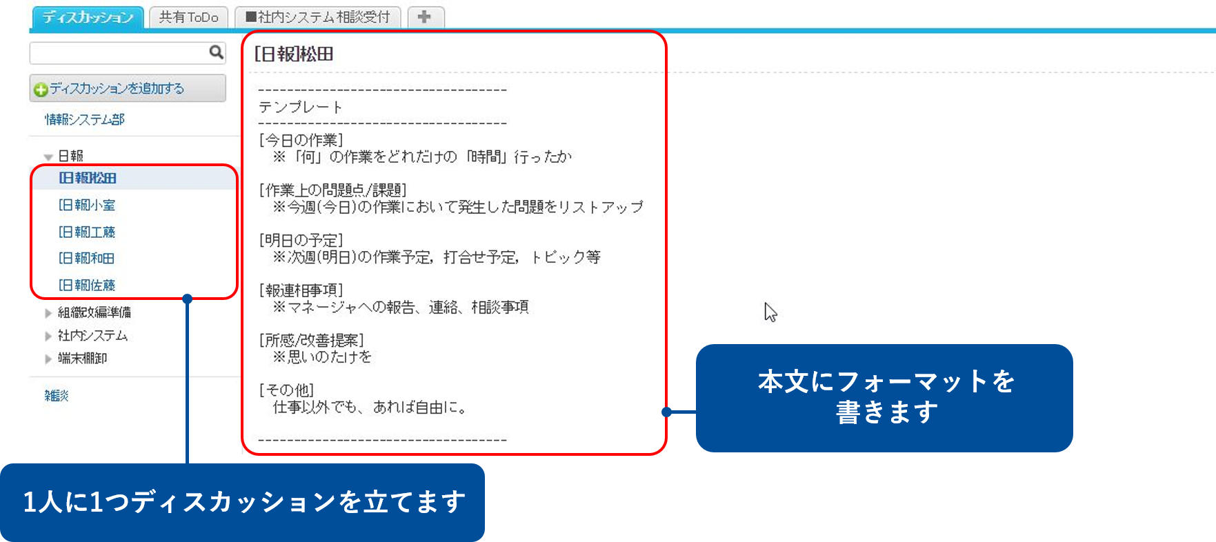 徹底解説 明日からできる 新人を育てる日報の書き方 スペースの活用法 グループウェアnews